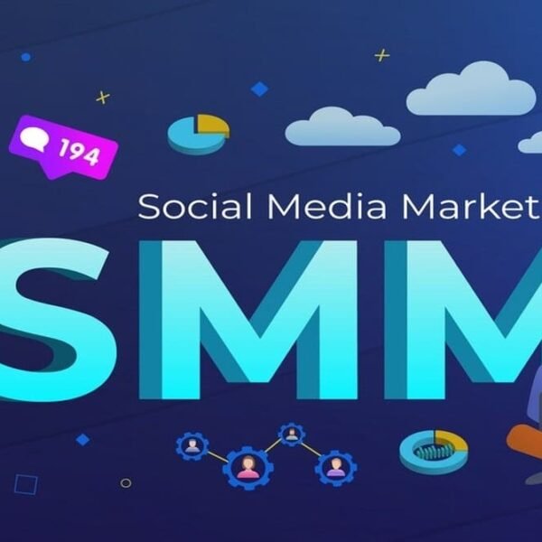 SMM تصميم موقع لخدمات السوشيال ميديا
