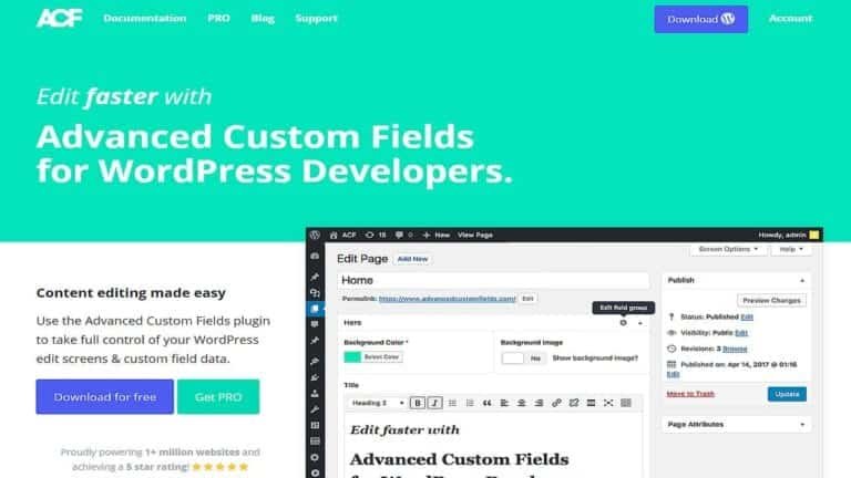 Advanced Custom Fields (ACF)