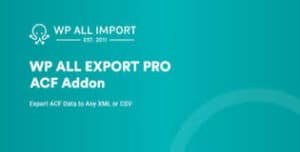 WP All Export ACF Export Add-On Pro