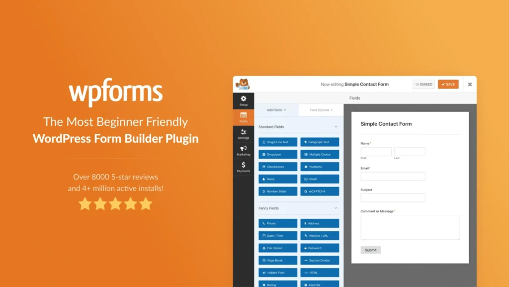 WPforms Elite