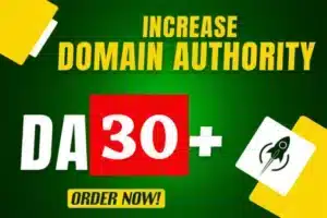 Domain Authority +30