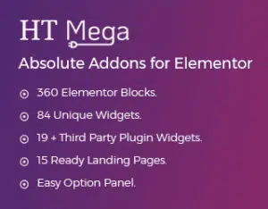 HT Mega - Absolute Addons for Elementor